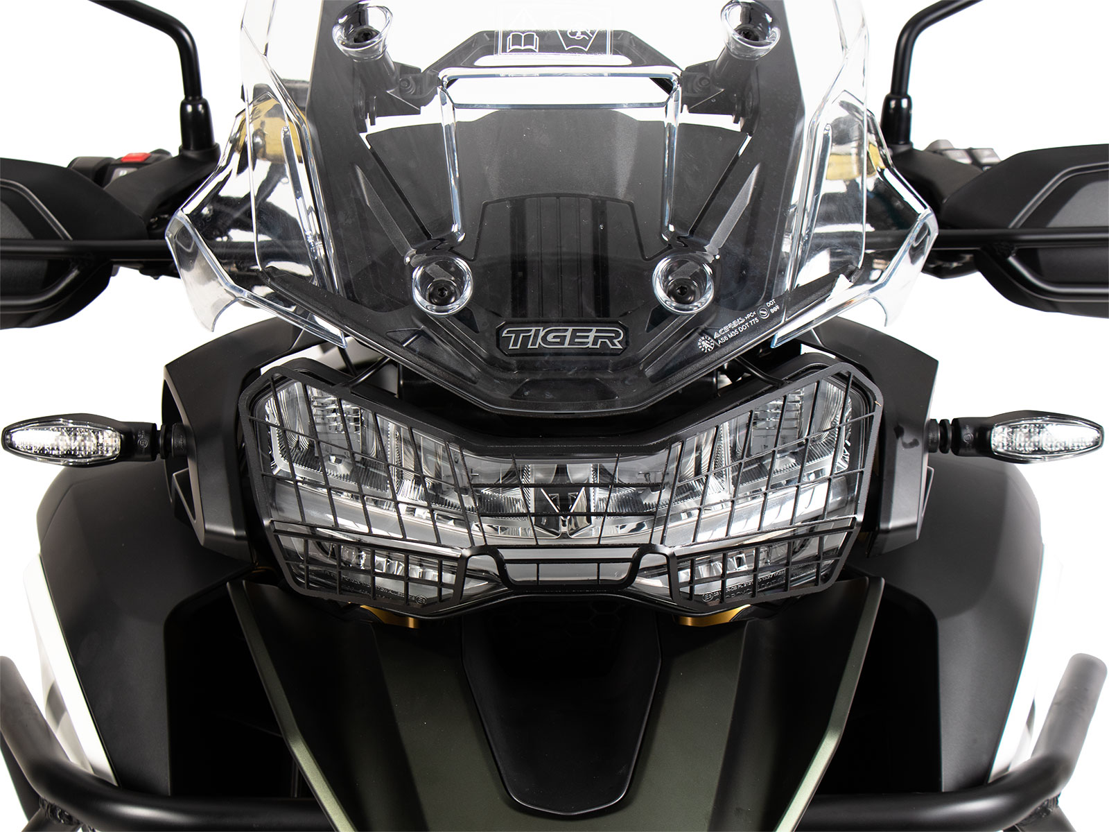 Grille de protection des feux pour Triumph Tiger 1200 Rally Pro / GT Pro / GT (22-) Hepco & Becker