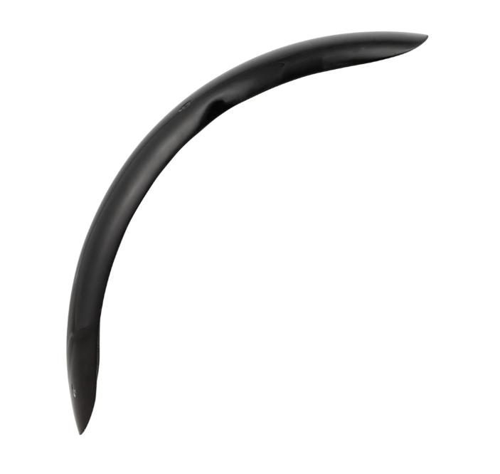 Aile 2.0 Garelli Race EVO II sans support pour Vespa PX 80-200ccm, GFK noir