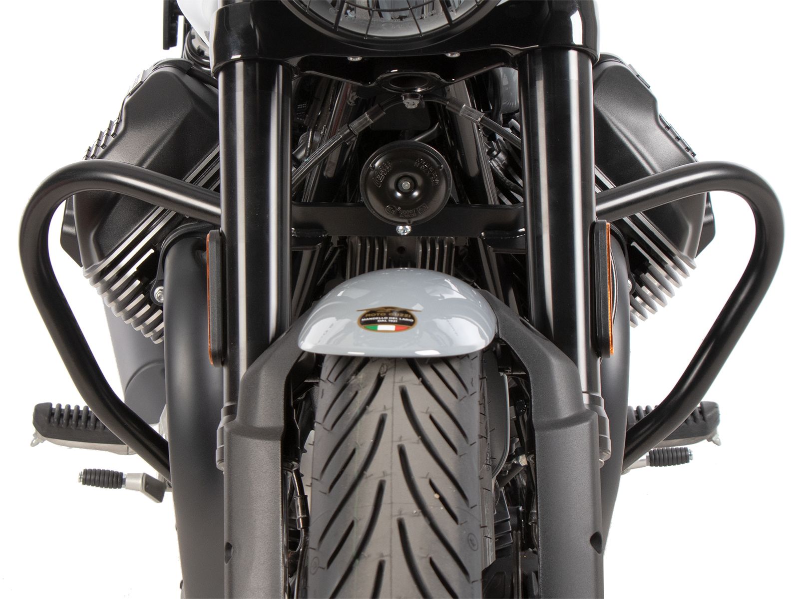 Arceau de protection moteur noir pour Moto Guzzi V7 850 Sport (25-) Hepco & Becker
