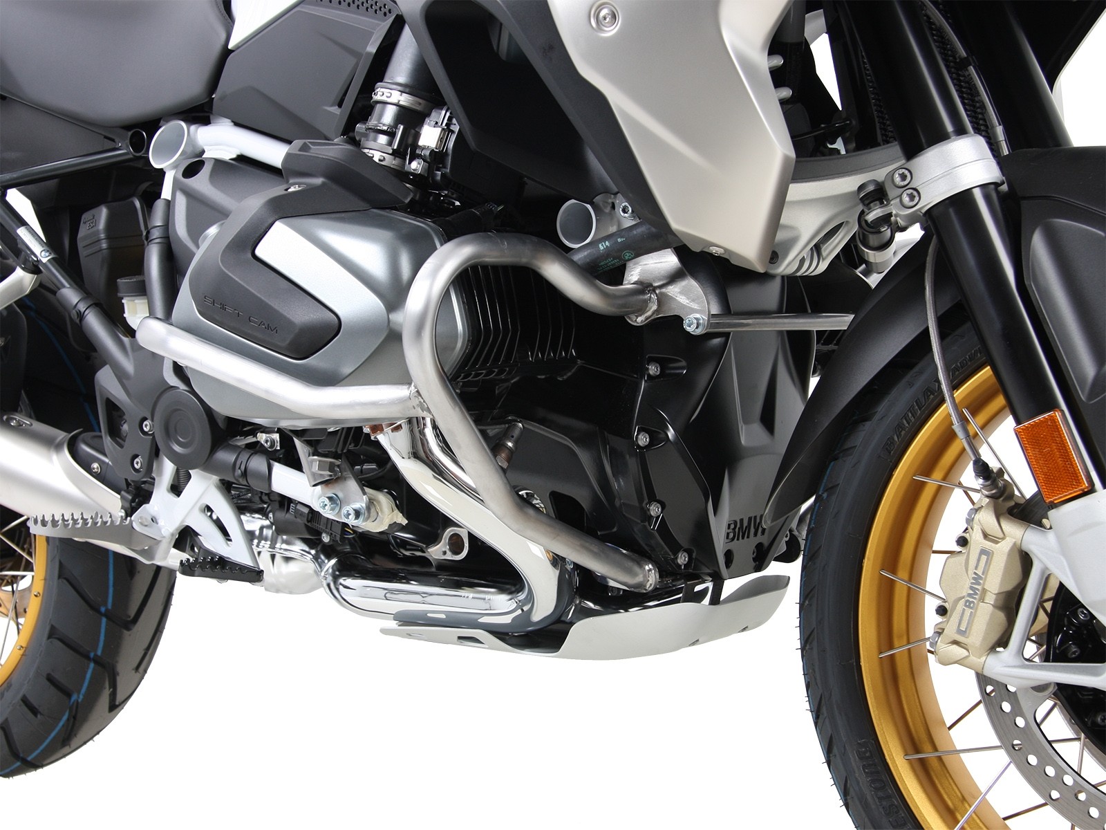 Arceau de protection moteur en acier inoxydable pour BMW R 1250 GS (19-23) Hepco & Becker