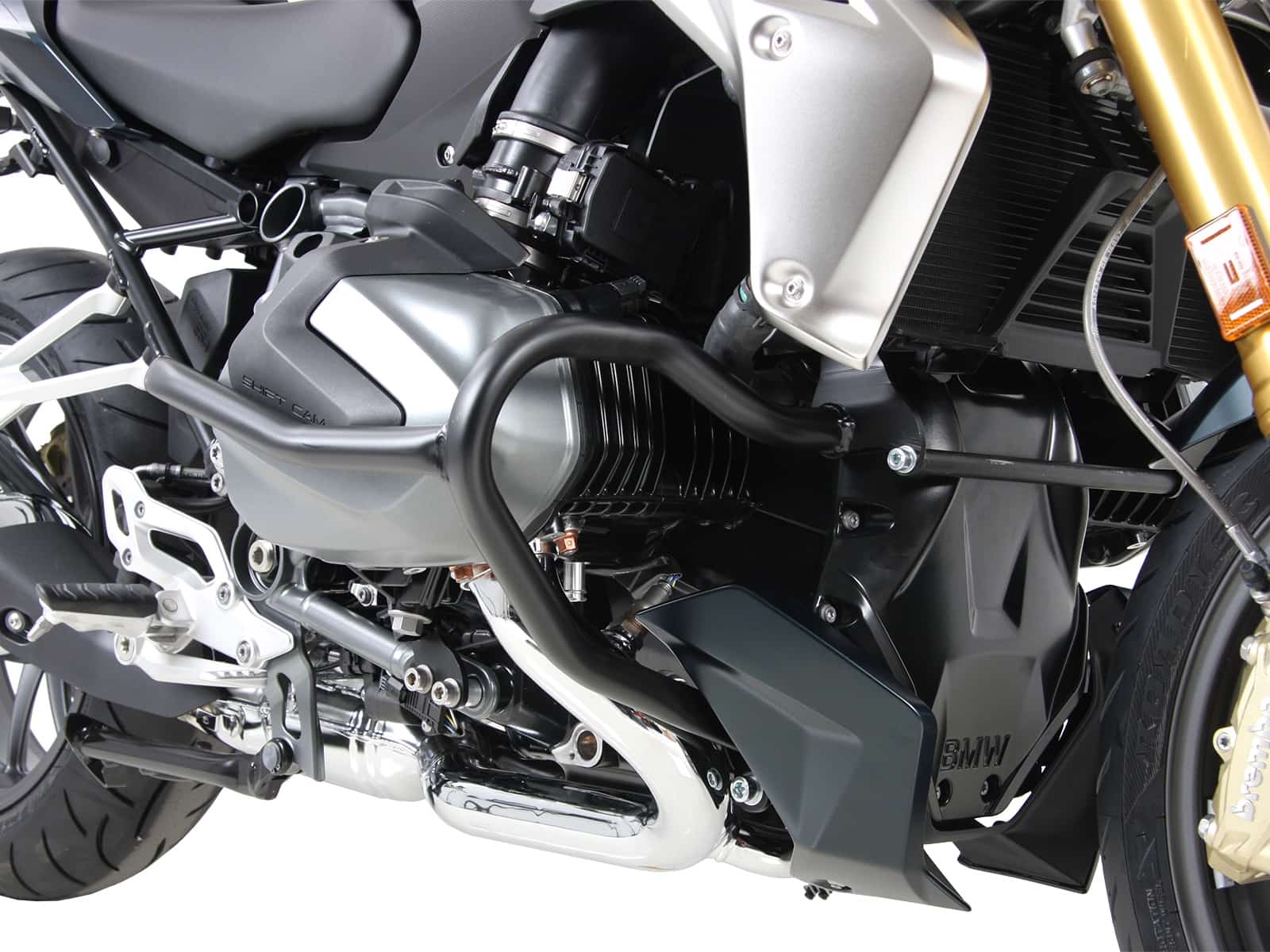Arceau de protection du moteur argenté pour BMW R 1250 R (19-) Hepco & Becker