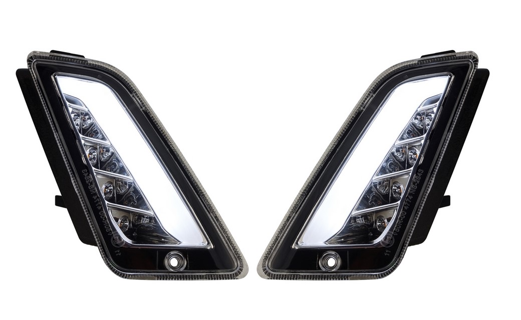 Kit clignotant avant gauche/droite pour Vespa GTS/GTS Super/GTV 125-300ccm ('14-), clair