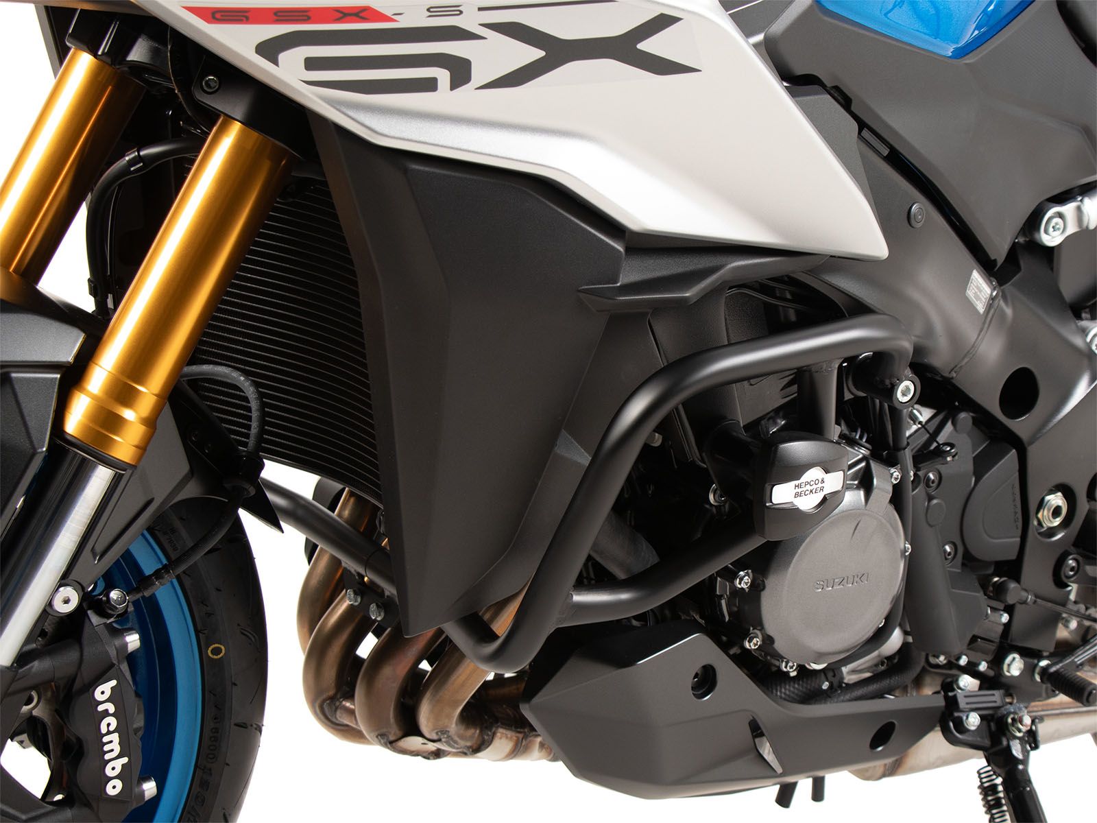 Protection Pad Arceau de protection moteur pour Suzuki GSX-S 1000 GX (24-) Original Hepco & Becker