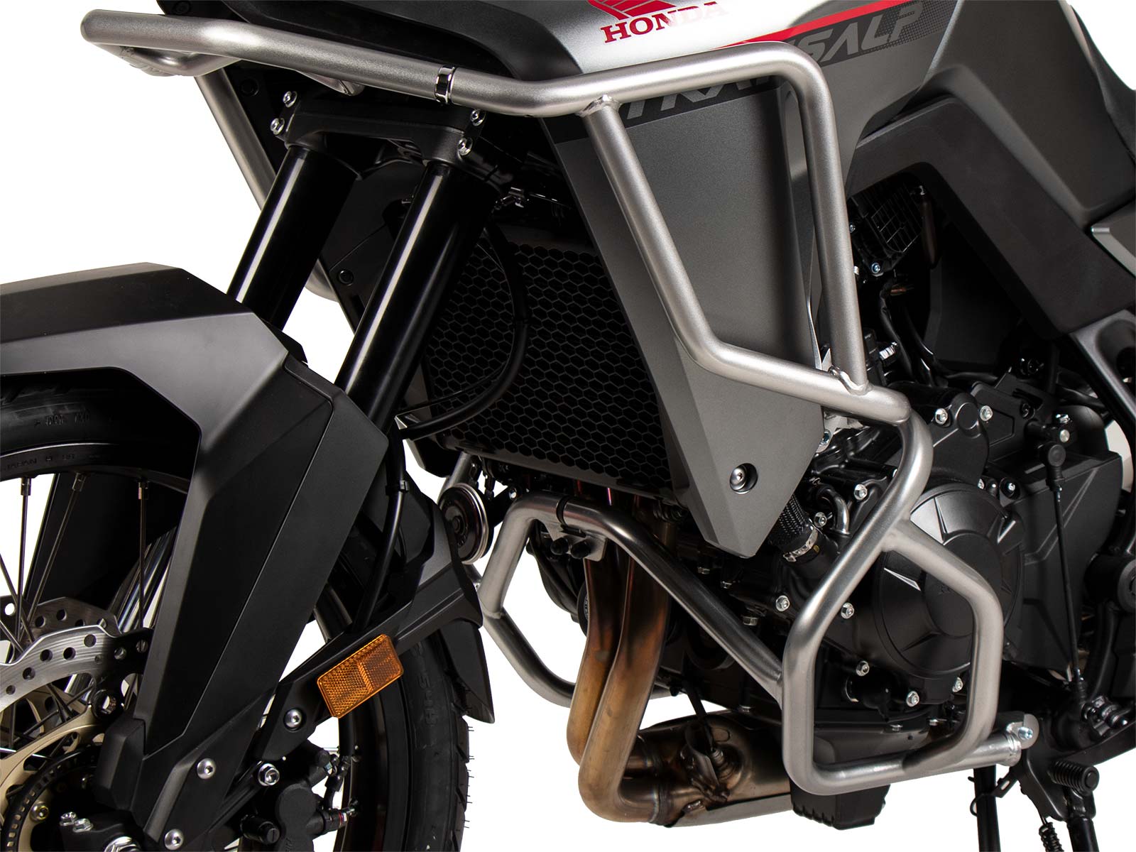 Arceau de protection du moteur argenté pour Honda XL 750 Transalp (25- ) Hepco & Becker