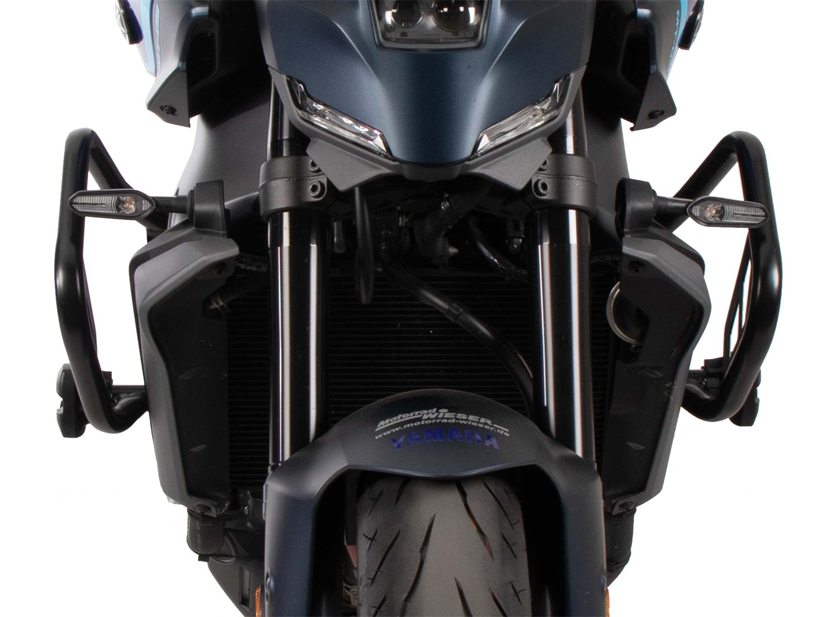 Arceau de protection du moteur avec coussinets de protection pour Yamaha MT-09 (24-) Hepco & Becker