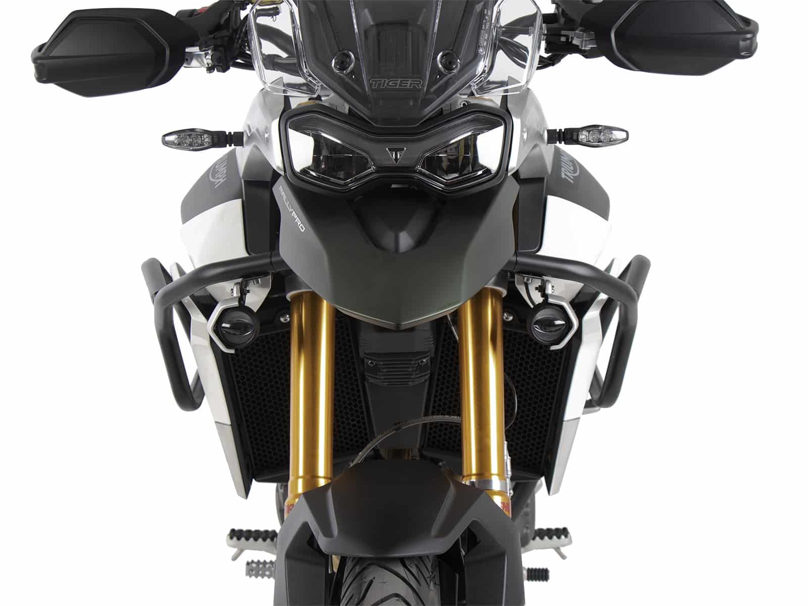Arceau de protection du réservoir noir pour Triumph Tiger 900 Rally / GT / PRO (20-) Hepco & Becker