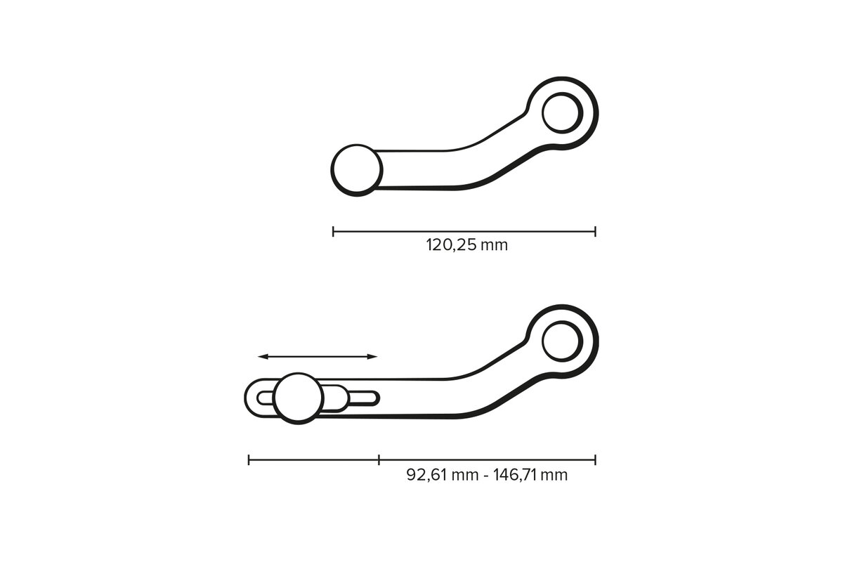 SW-Motech Levier de vitesse pour Honda CRF1100L Africa Twin (20-) - SW Motech