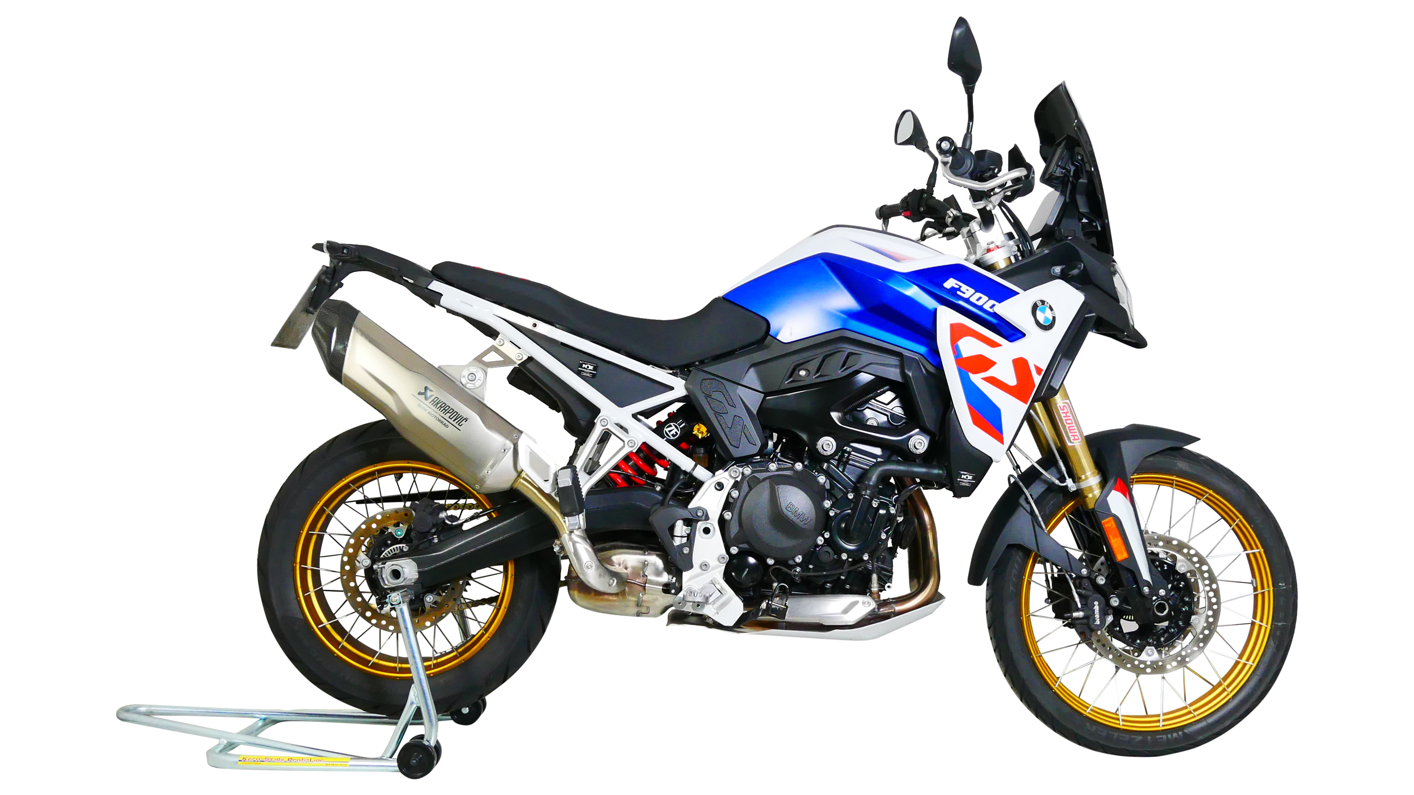 Disque de randonnée MRA "T" noir pour BMW F 900 GS (24-)