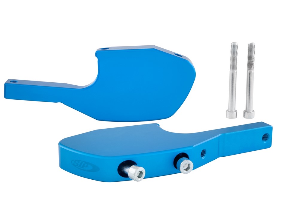 Adaptateur de repose-pieds passager pour Vespa GTS/GTS Super/GTV/GT 60/GT/GT L 125-300ccm, bleu mat