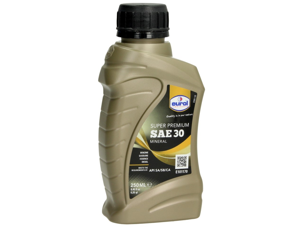 Huile pour engrenages Eurol, SAE 30, Eurol SAE 30, 0,250 l, E101170