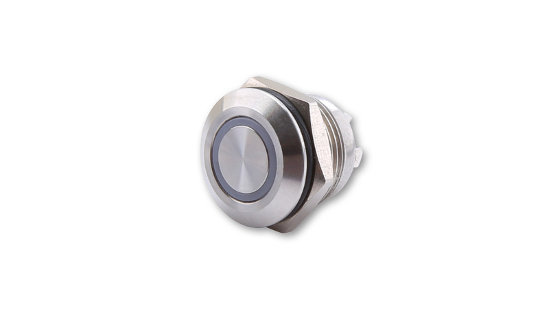 HIGHSIDER pro Bouton-poussoir Avec anneau lumineux LED En différentes couleurs (M12) (1pc)