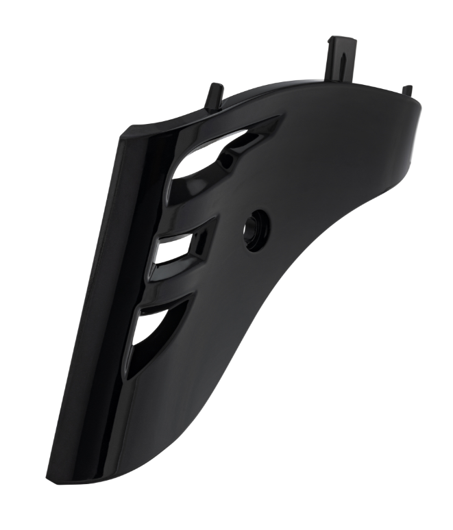 Carénage de fourche pour Vespa Primavera/Sprint/Elettrica 50-150ccm, noir brillant