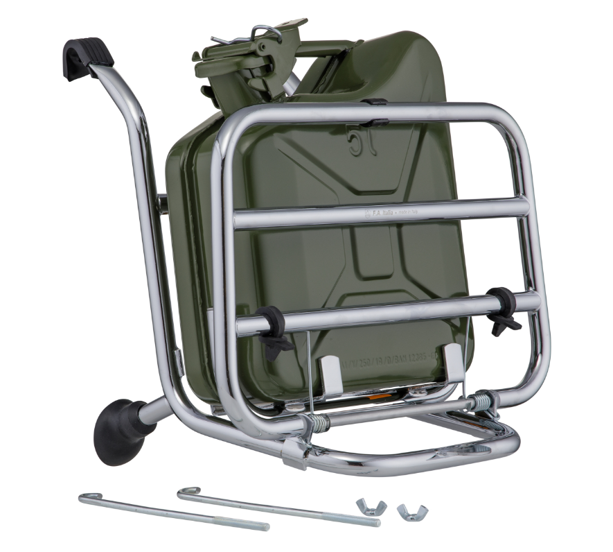 Porte-bagages avant pour Vespa PX 80-200ccm, pliable, noir