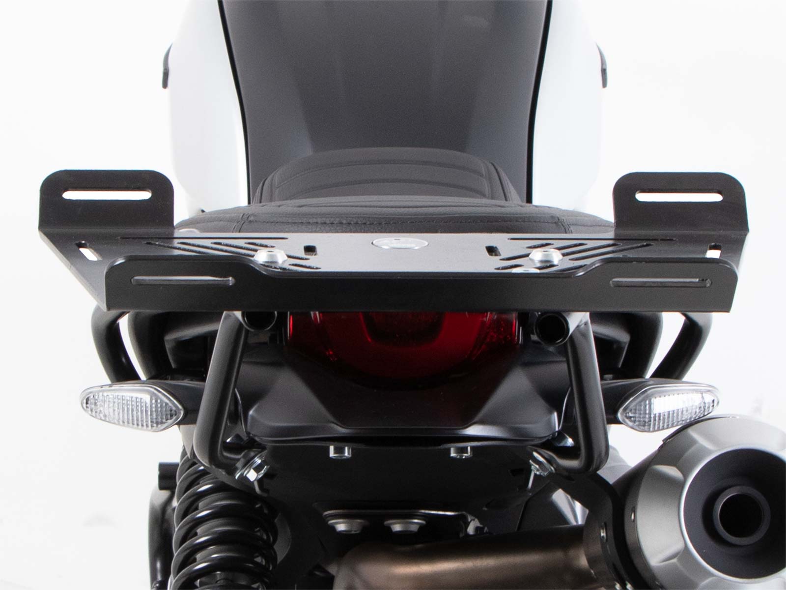 Elargisseur de porte-bagages noir pour Ducati Scrambler 1100 Dark Pro /Pro /Sport Pro (21-24)