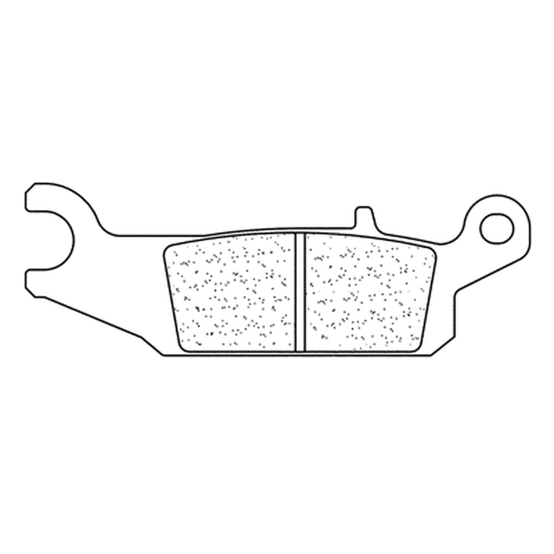 CL Brakes ATV plaquettes de frein en métal fritté - 1192ATV1