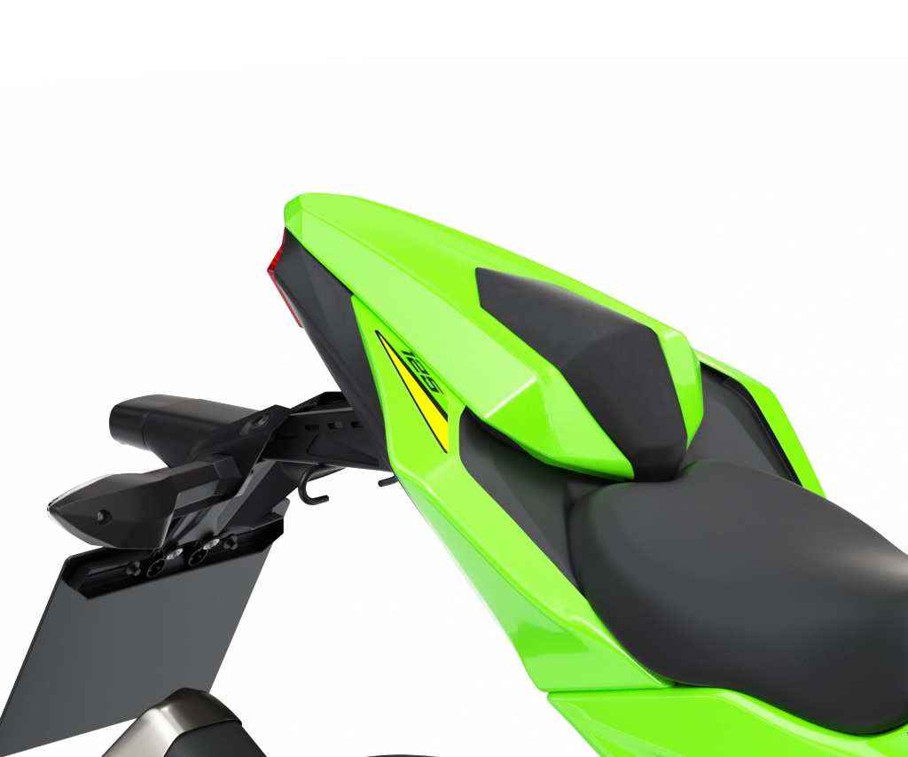 Couvre siège passager 51P GRN Candy Lime Green pour Kawasaki Ninja /Z 125
