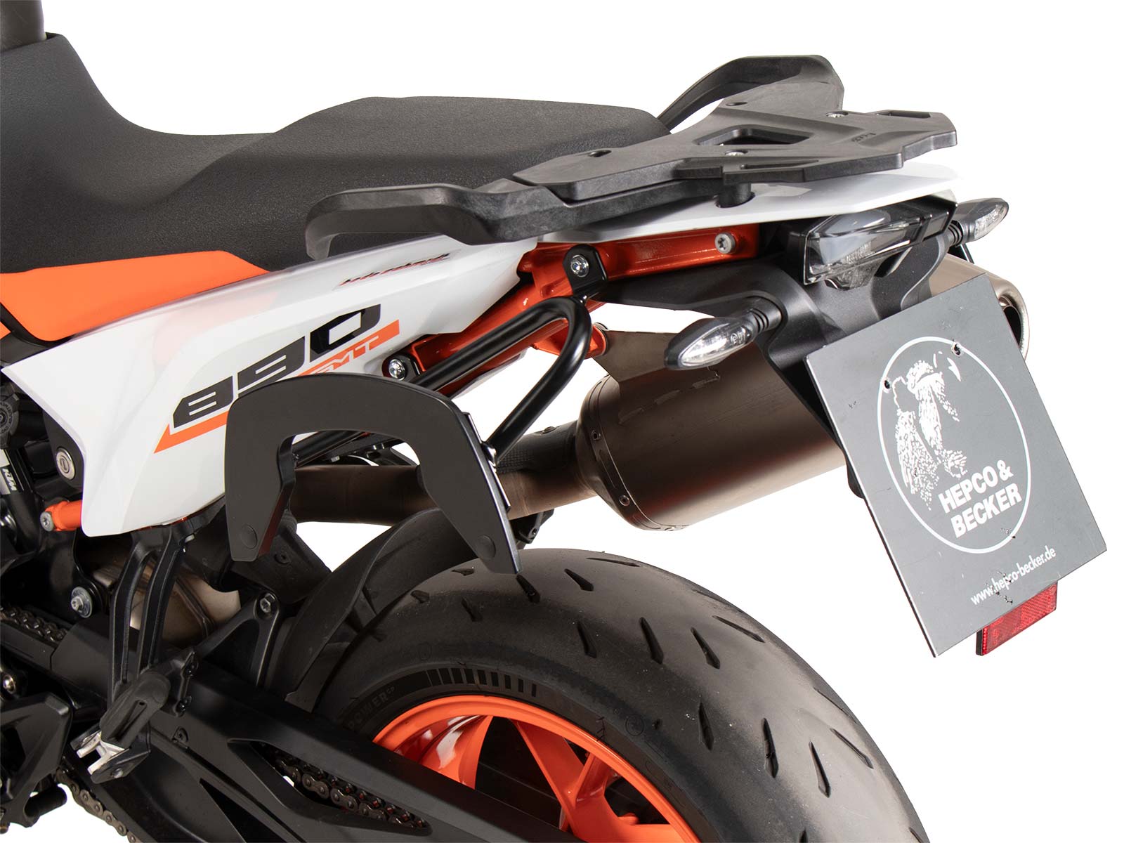 Supports latéraux C-Bow pour KTM 890 SMT (23-) Hepco & Becker