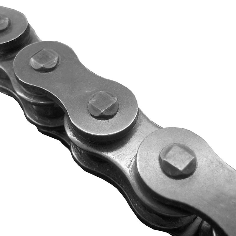 EK 525 DEX, extra renforcé,pas 525, avec serrure à rivet creux, longueur 108 maillons