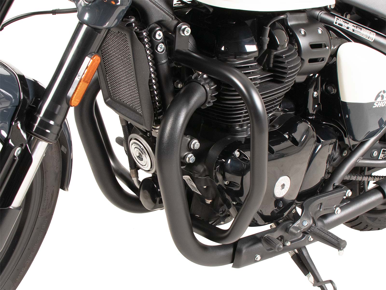 Arceau de protection moteur noir pour Royal Enfield Shotgun 650 (24-) Hepco & Becker
