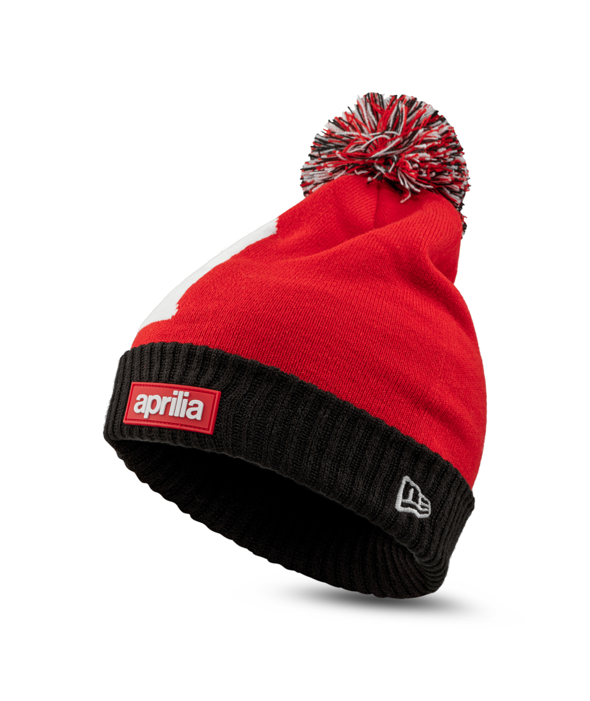 Aprilia Bonnet New Era rouge noir