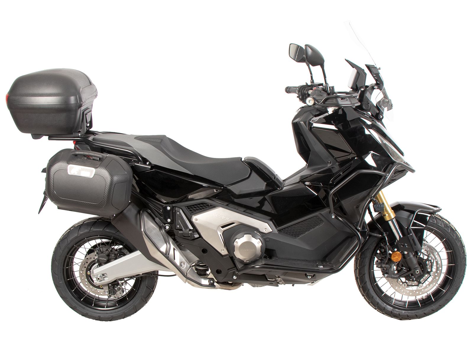 Supports latéraux C-Bow noirs pour Honda X-ADV (25- ) Hepco & Becker