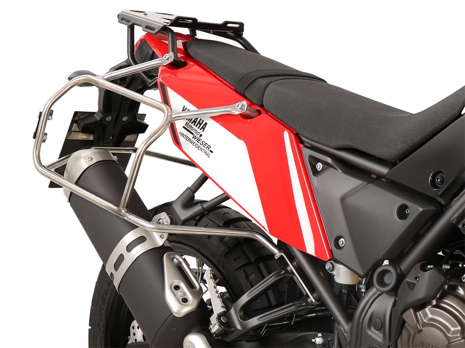 Kit de valises latérales avec support pour Yamaha Ténéré 700 World Raid (22-) Hepco & Becker