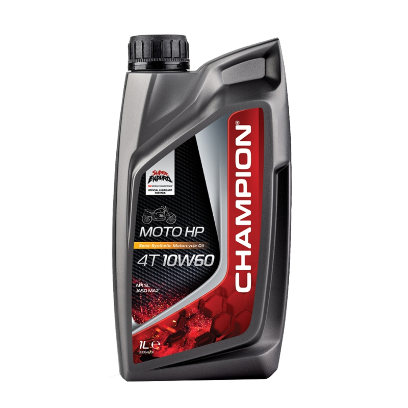CHAMPION® Moto HP 4T 10W-60 Huile moteur - 1 litre