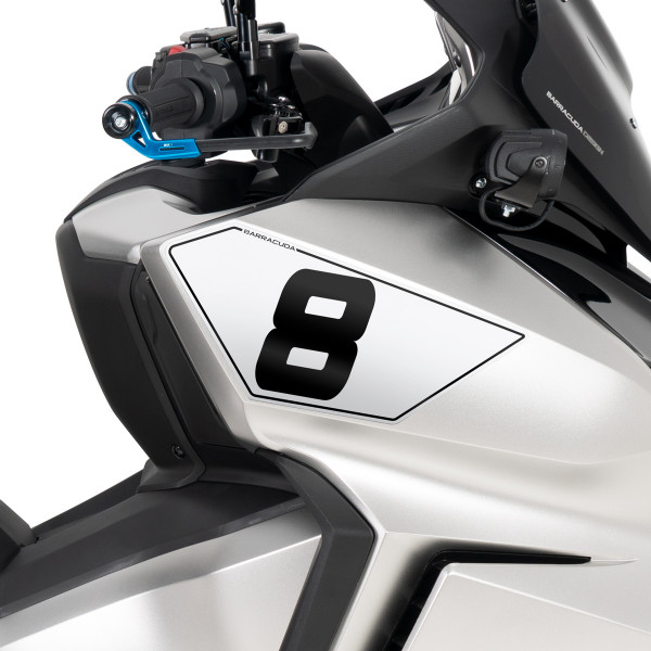 Plaque d'immatriculation pour Honda Forza 750 (21-) - Barracuda
