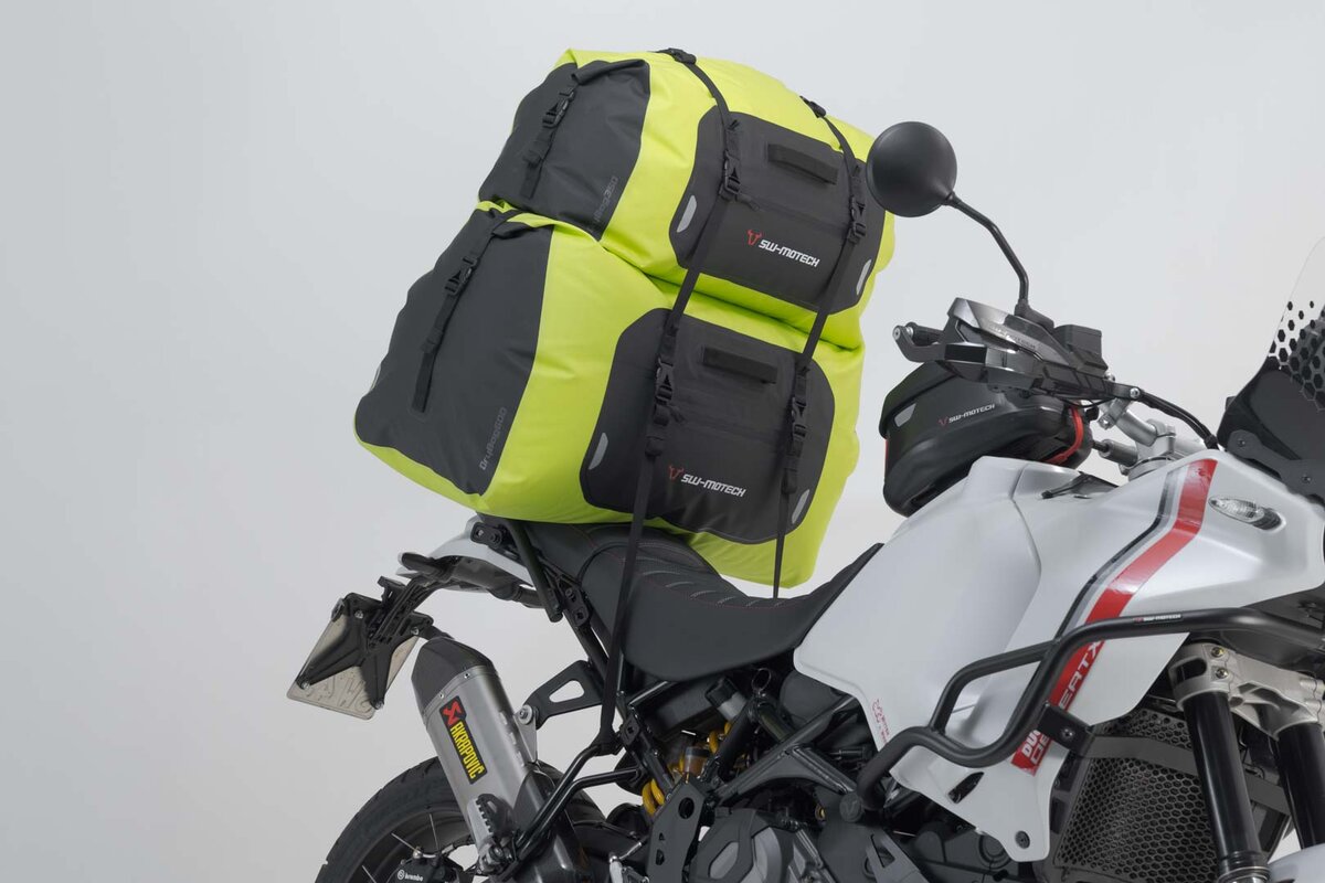 SW-Motech Drybag 600 sacoche arrière pour Honda XL 750 Transalp, jaune de sécurité - SW Motech
