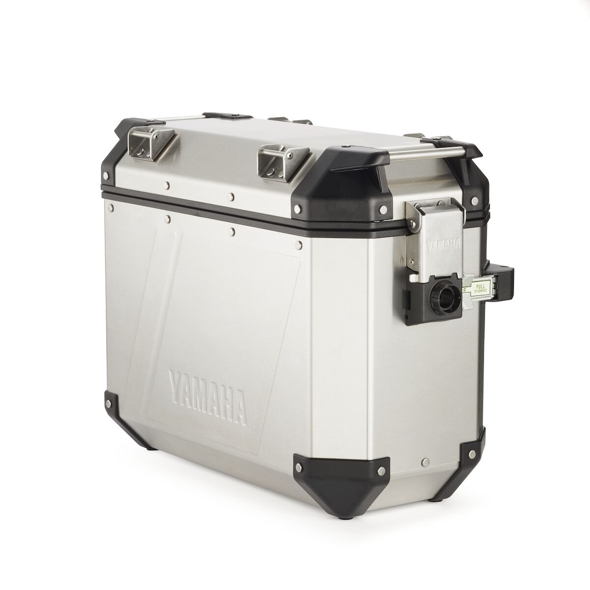 Adventure valise latérale en aluminium argenté gauche pour Yamaha Tenere 700 (19-) Original