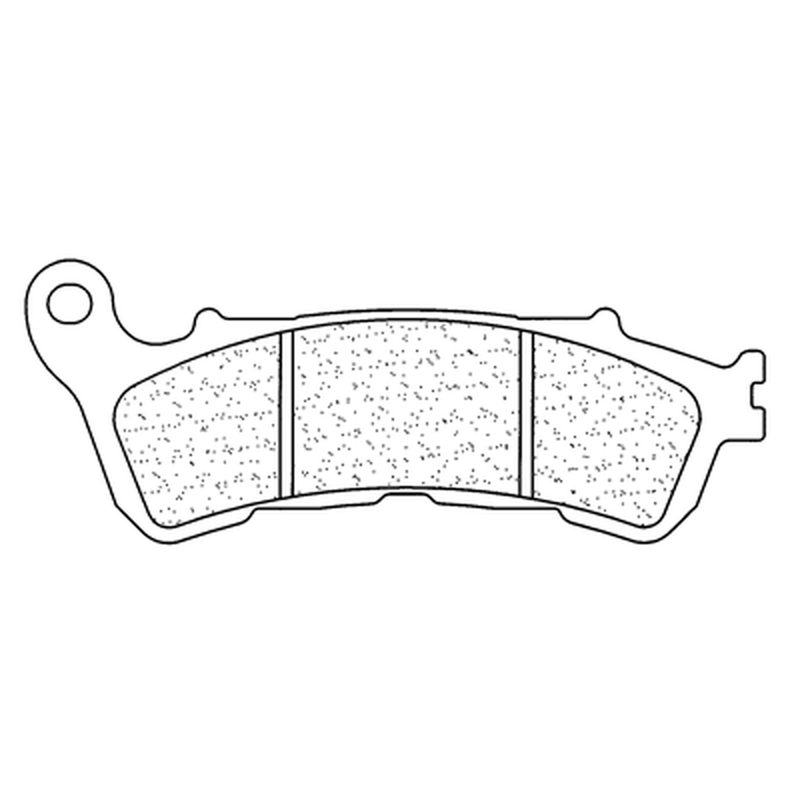 CL Brakes Street plaquettes de frein en métal fritté - 1159XBK5