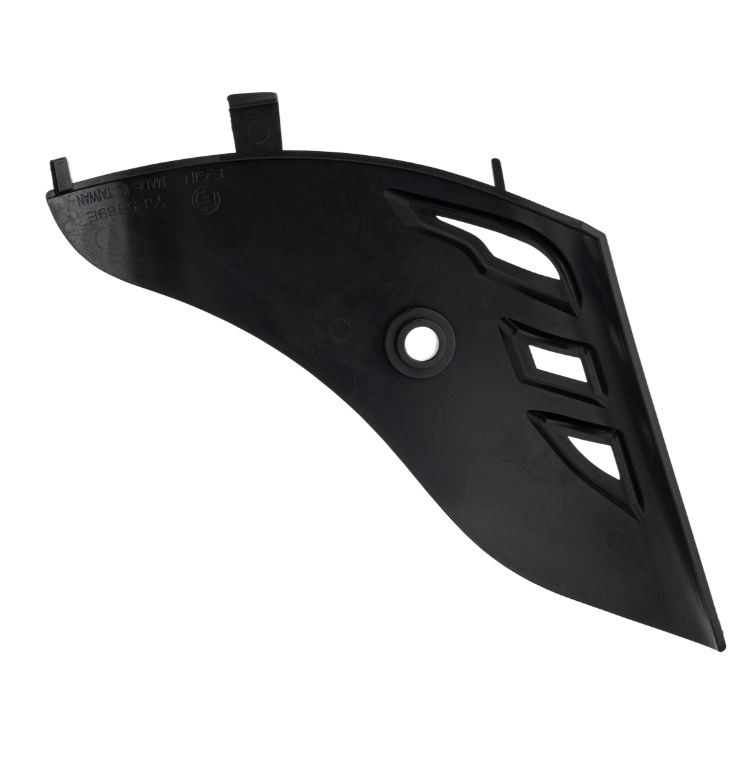Carénage de fourche pour Vespa Primavera/Sprint/Elettrica 50-150ccm, noir brillant