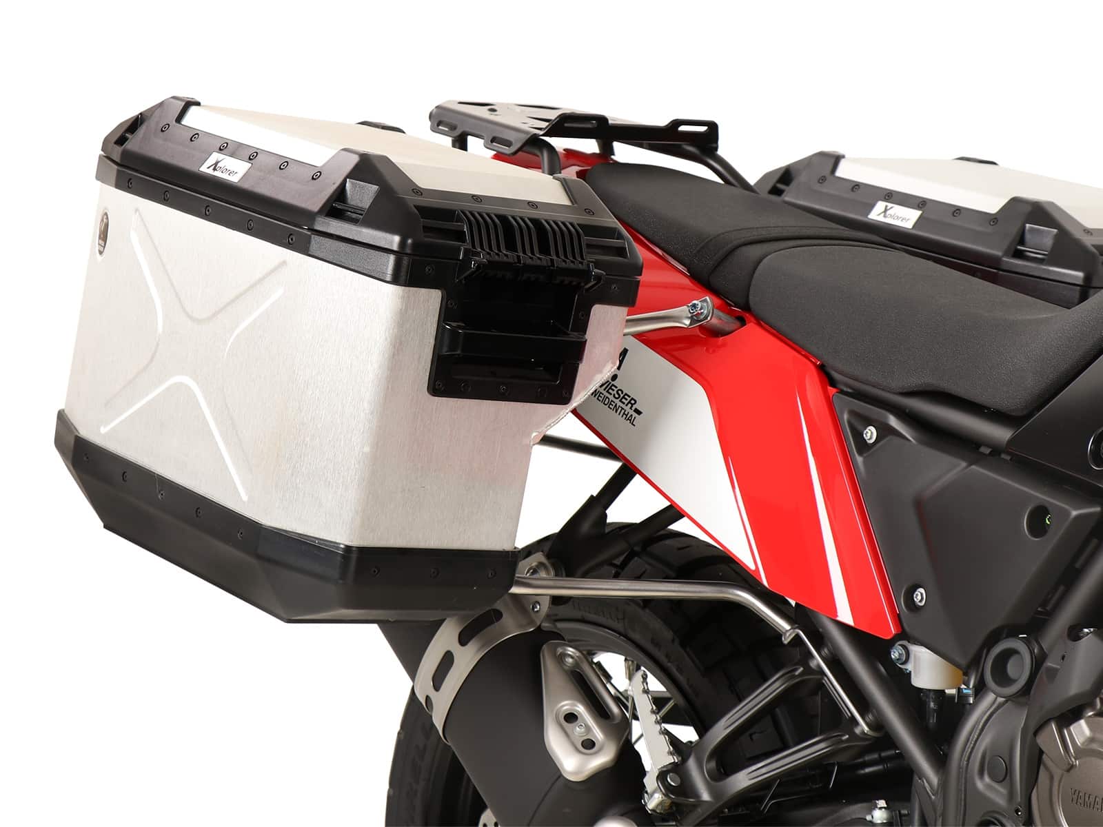 Kit de valises latérales avec support pour Yamaha Ténéré 700 World Raid (22-) Hepco & Becker