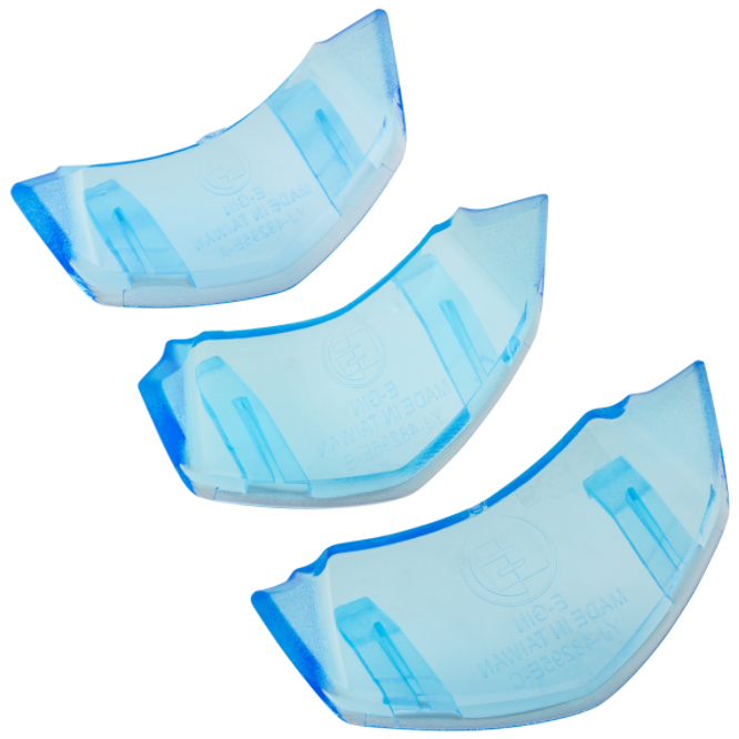 Insert en cascade bleu transparent pour Vespa Primavera/Sprint 50-150ccm ('18-)
