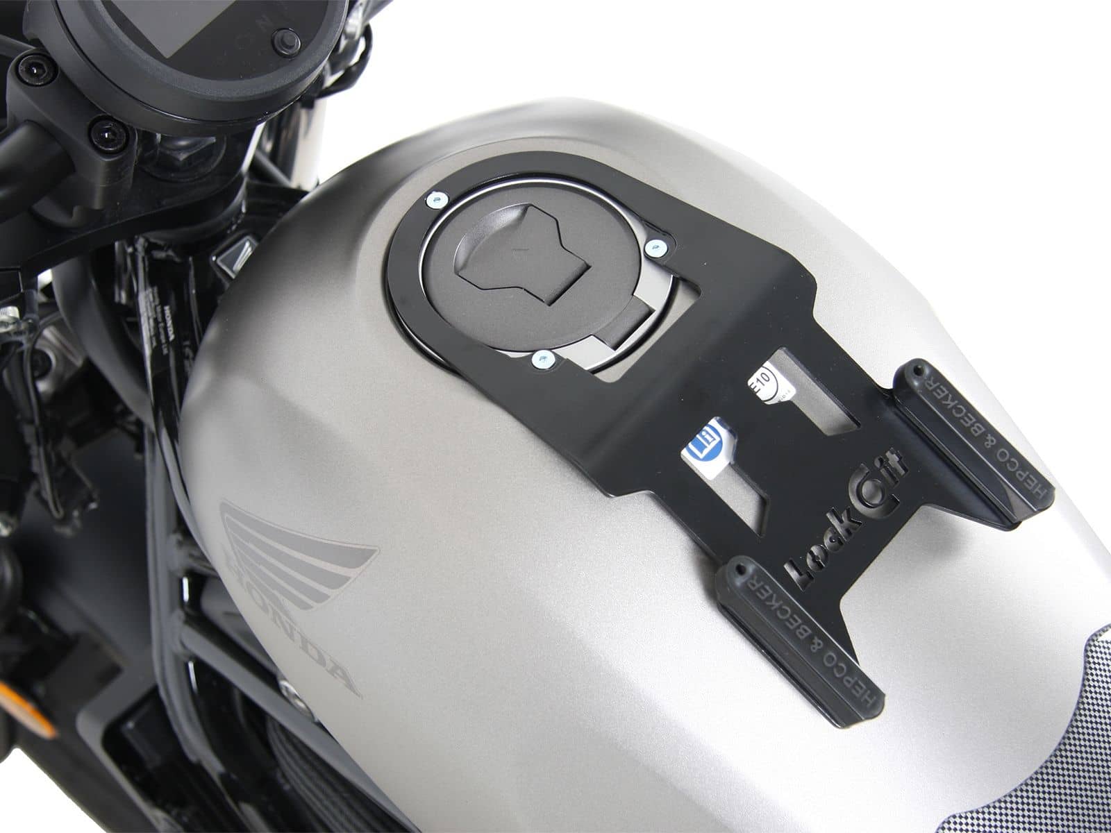 Anneau de réservoir Basic avec unité de fermeture de la sacoche de réservoir pour Honda CMX 500 Rebel (17-) Hepco & Becker