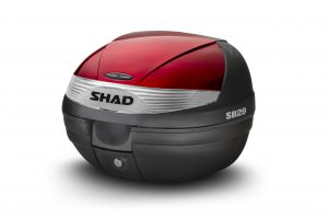 Couvercle Shad, SH29, rouge, grenat, laqué, plastique, D1B29E09