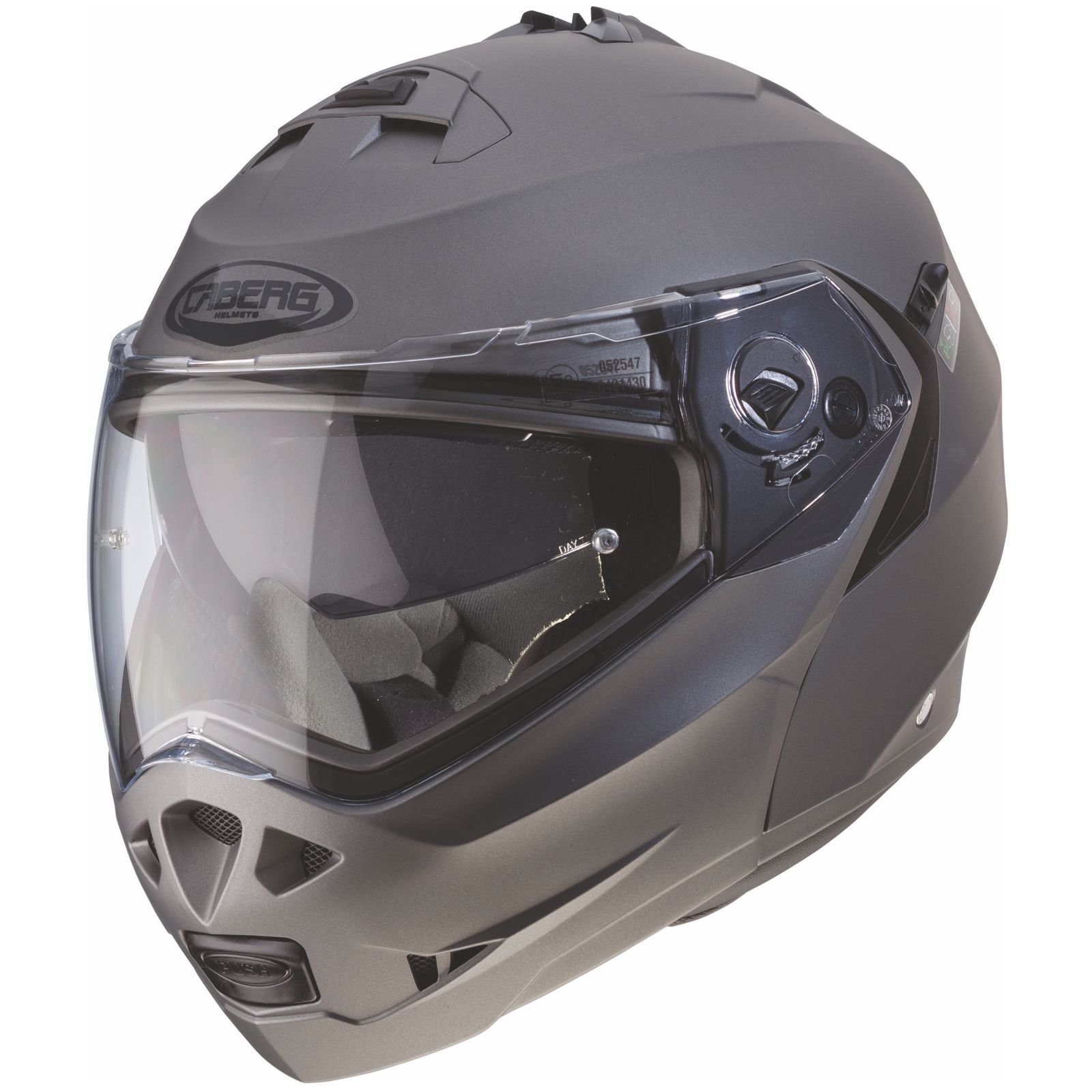 Caberg casque Duke II, mat-gun metallic