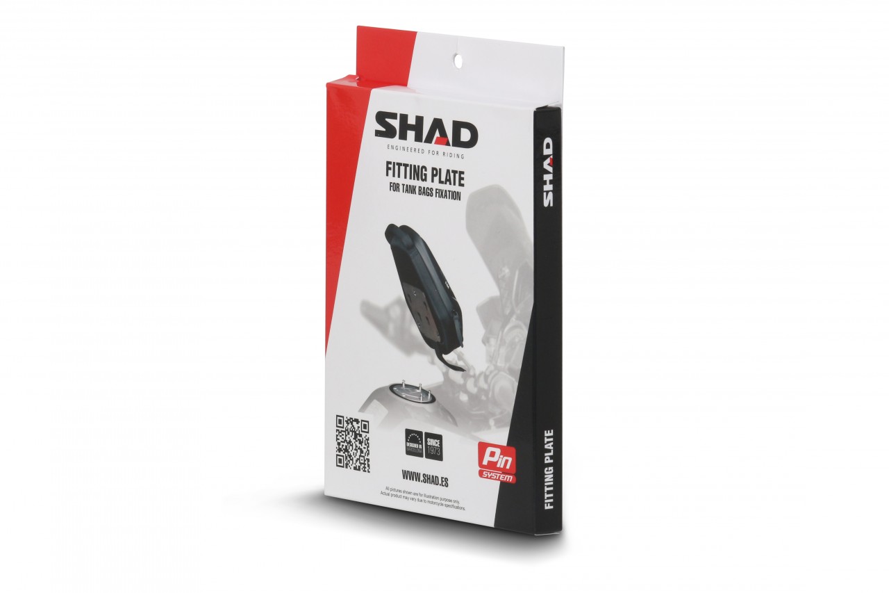 Base Shad BMW F650 / F700 GS pour sacoche de réservoir avec système PIN X023PS