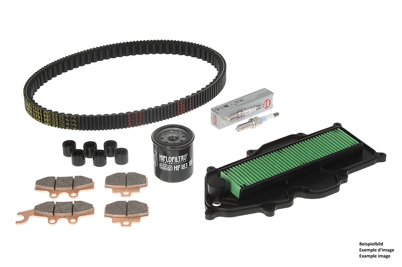 Kit d'inspection Plus avec plaquettes de frein Yamaha Neos 4T/MBK Ovetto 4T 2009-2021 - NF ProKit