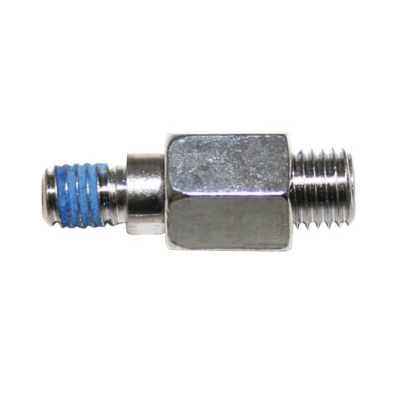 HIGHSIDER pro Adaptateur de miroir chromé M10 x 1,25 à M8
