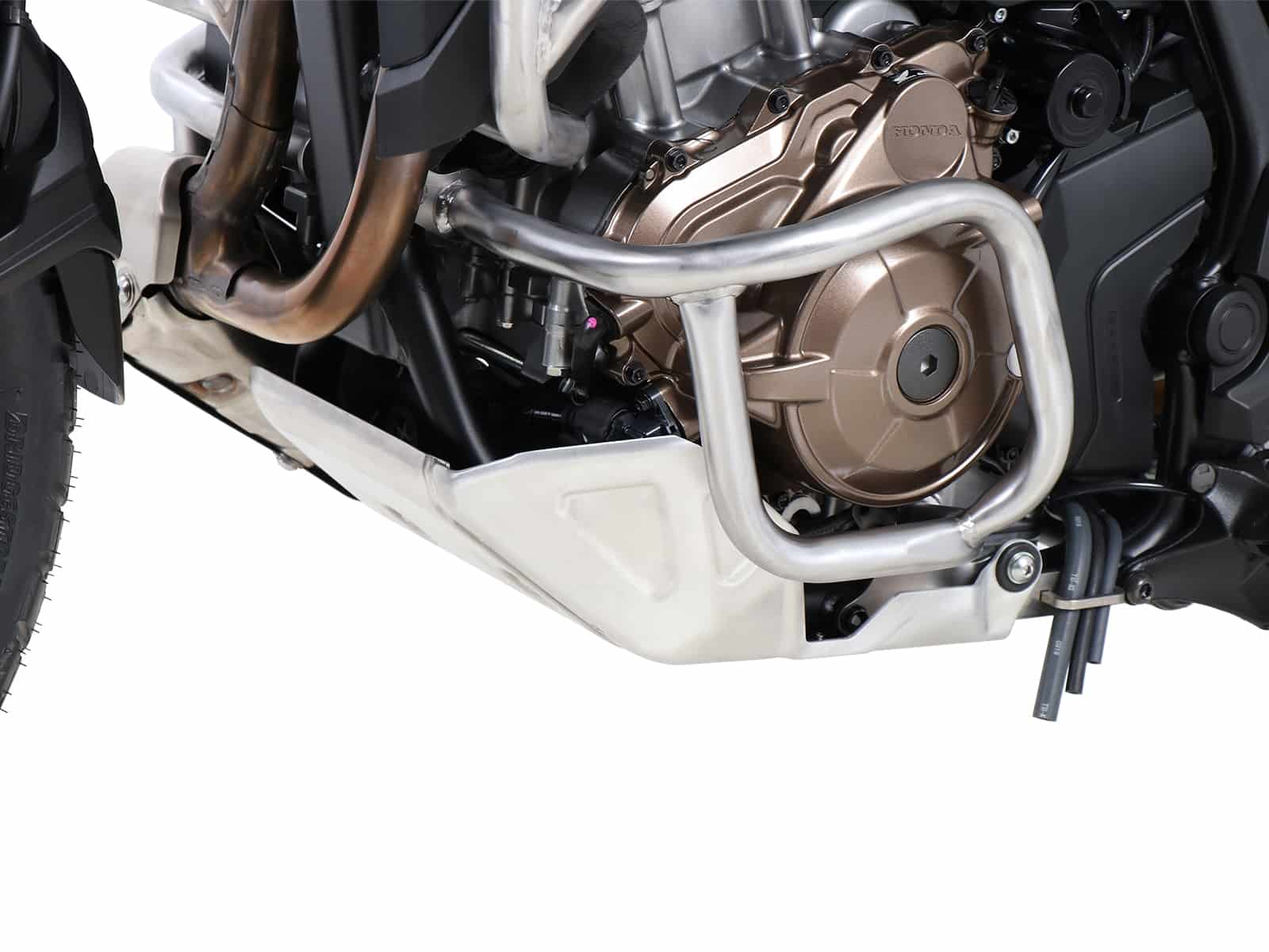 Arceau de protection moteur en acier inoxydable pour Honda CRF 1100 L Africa Twin (24-) Hepco & Becker
