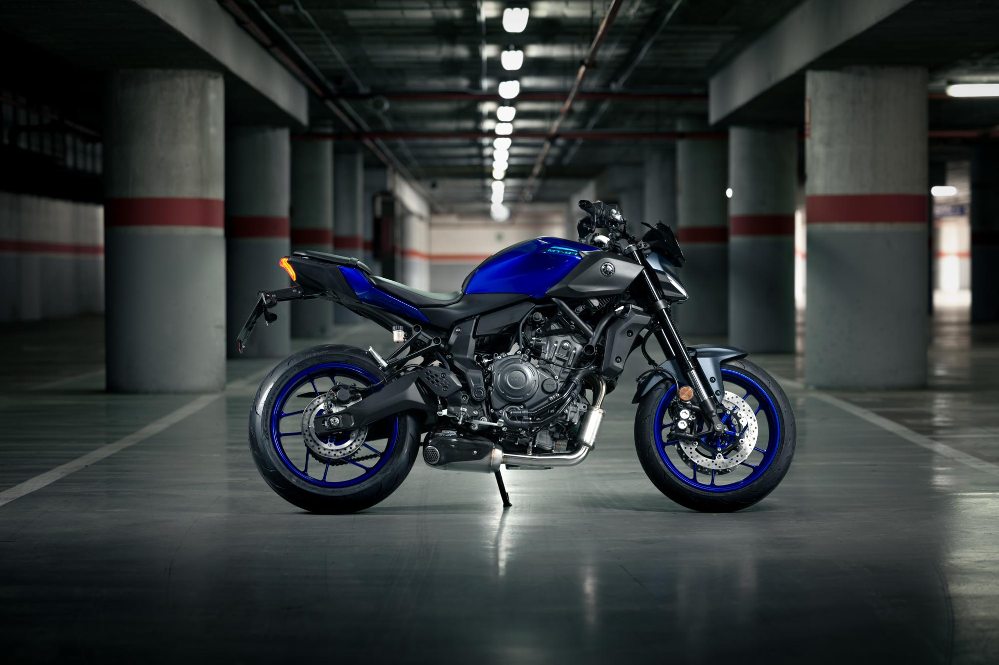 Petit pare-brise pour MT-09 (24-25) / MT-07 (2025) d'origine Yamaha