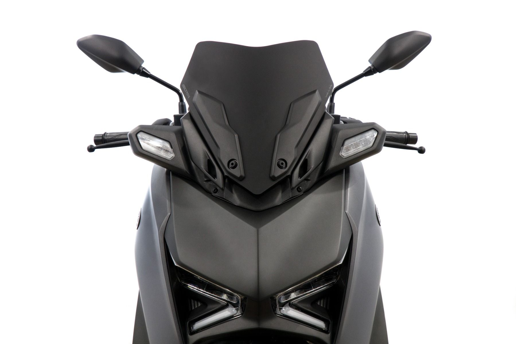 Petit pare-brise noir mat pour Yamaha X-MAX (21-)