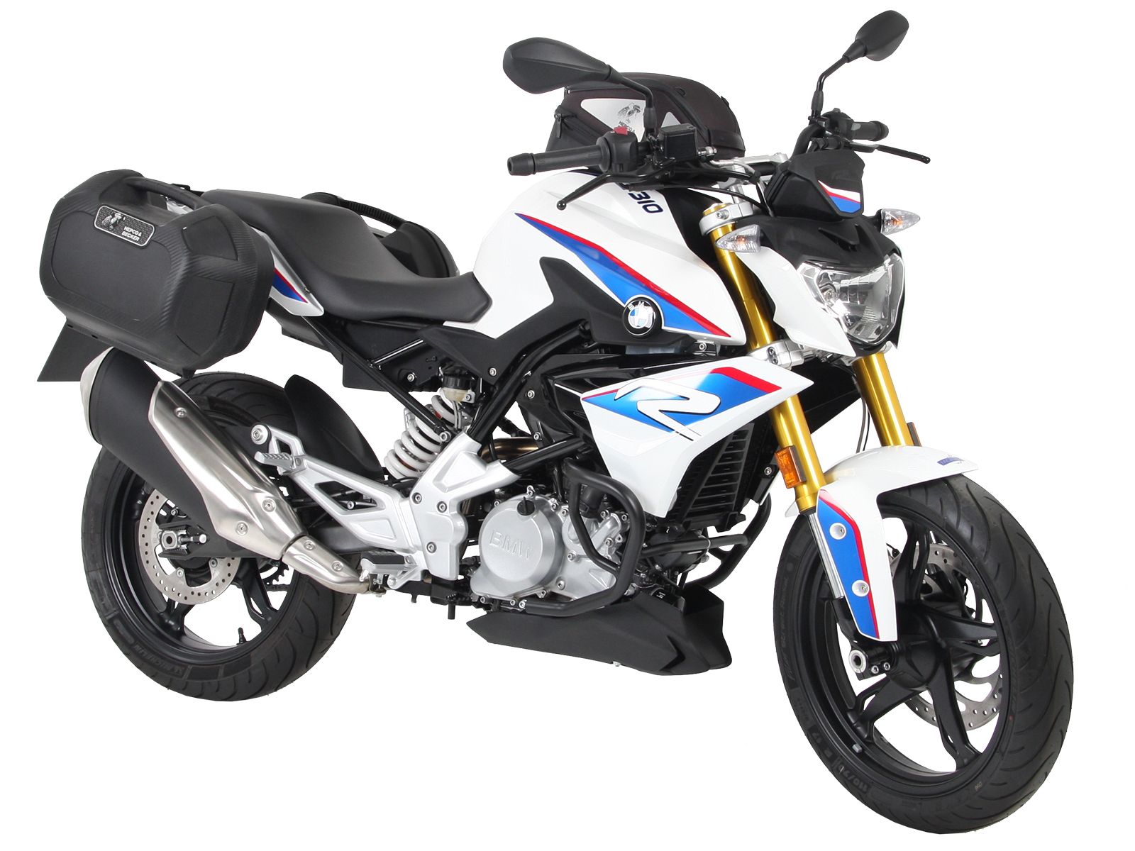 Anneau de réservoir Basic avec unité de fermeture de la sacoche de réservoir pour BMW G 310 R (16-) Hepco & Becker