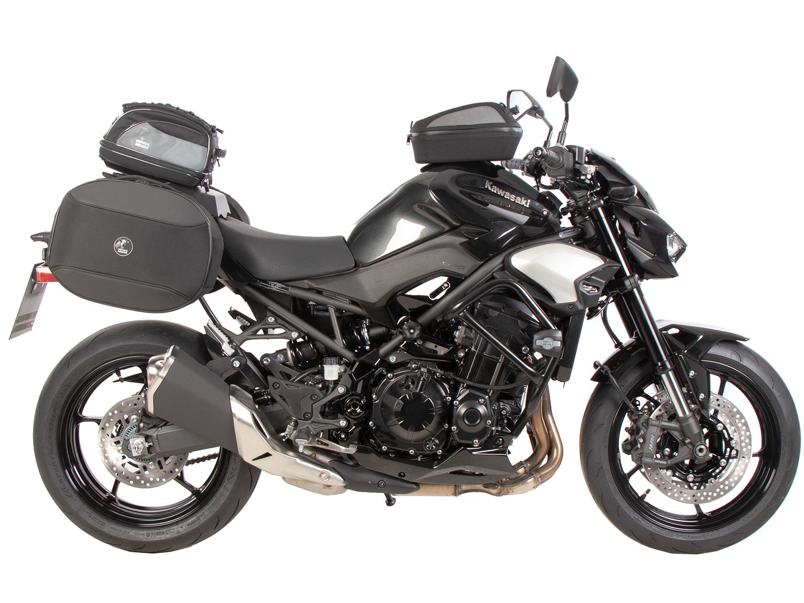 Anneau de réservoir Basic avec unité de fermeture de la sacoche de réservoir pour Kawasaki Z 900 /SE (25- ) Hepco & Becker