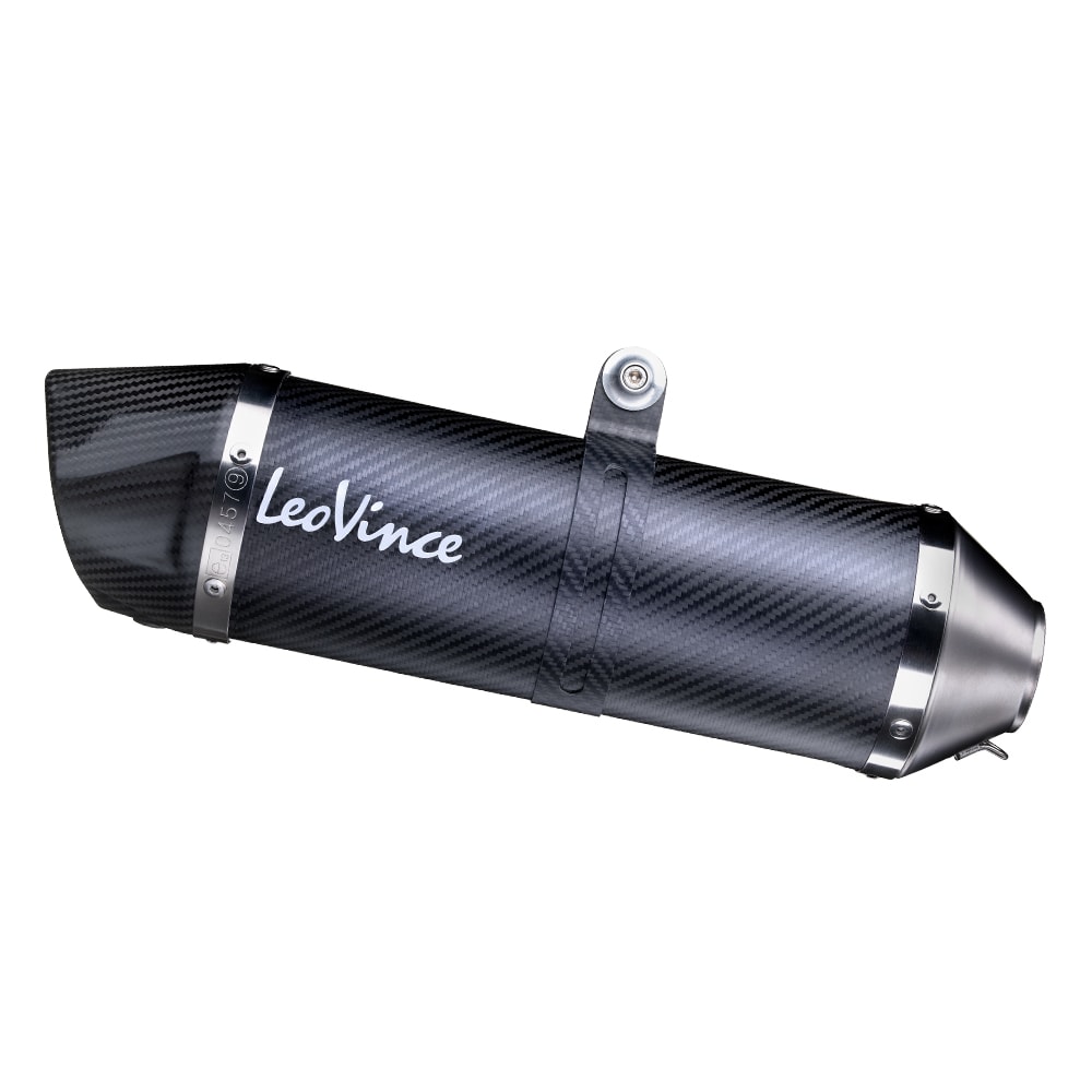 LeoVince Système d?èchappement SBK LV One Evo 2, Carbon, Système complet pour Yamaha MT-03 / YZF-R3