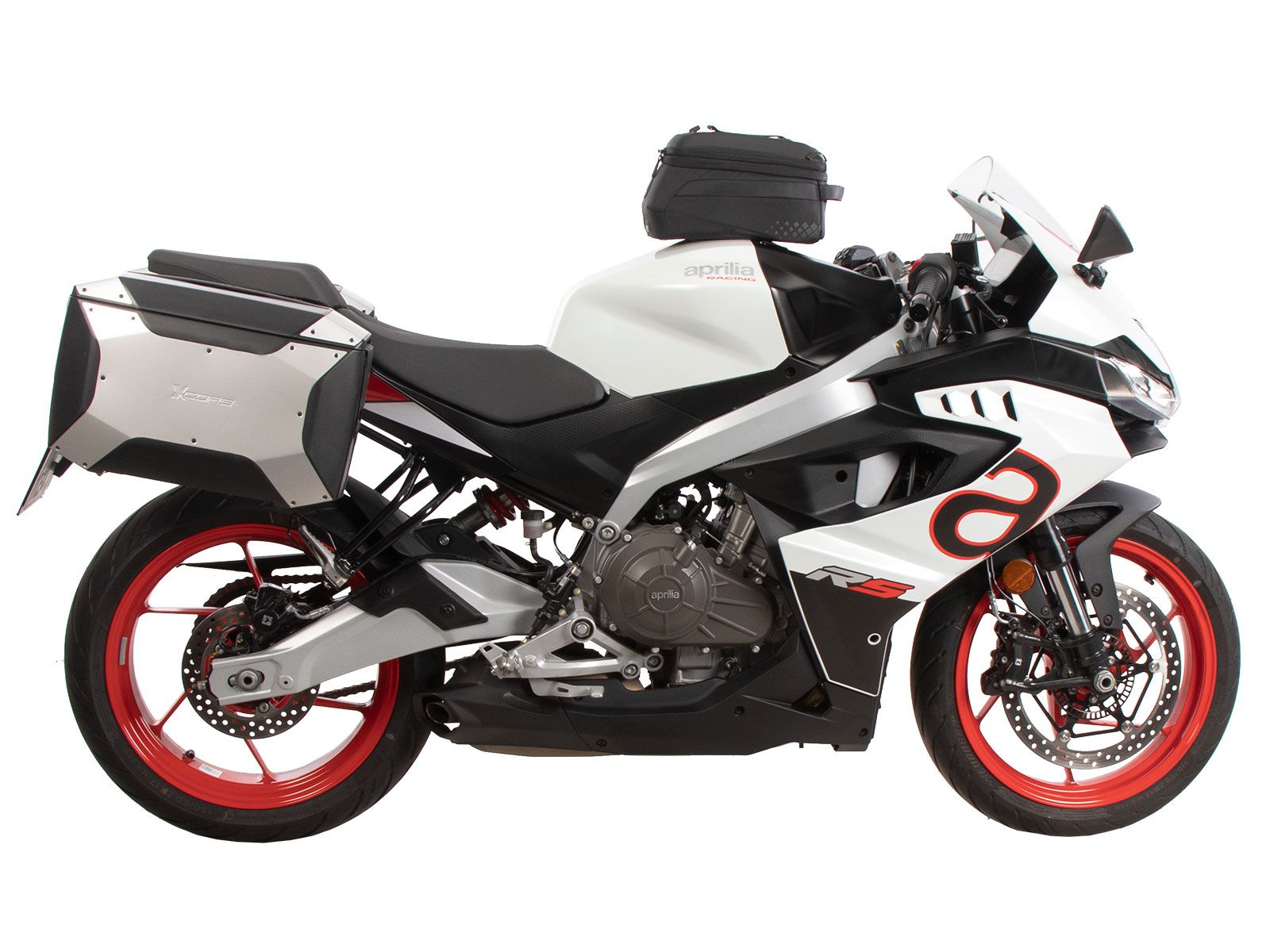 Supports latéraux C-Bow noirs pour Aprilia RS 457 (24-) Hepco & Becker