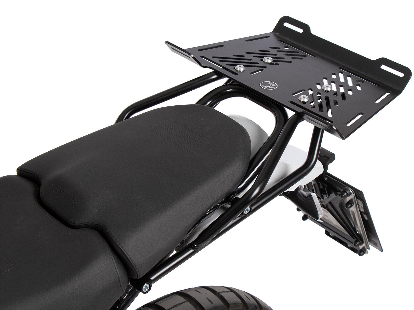 Élargisseur de porte-bagages noir pour Ducati DesertX (22-)