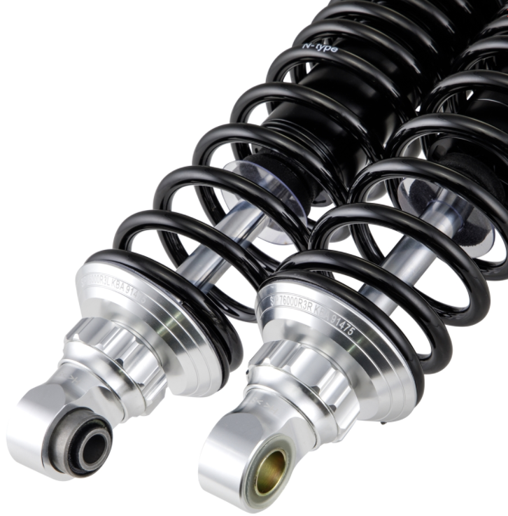 Amortisseur arrière pour Vespa GTS/GTS Super/GTV/GT 60/GT/GT L 125-300ccm, argenté
