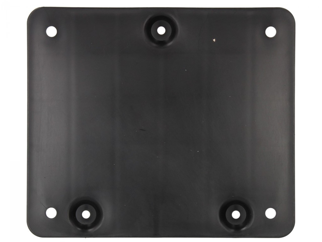 Support de plaque d'immatriculation, 121x141, plastique